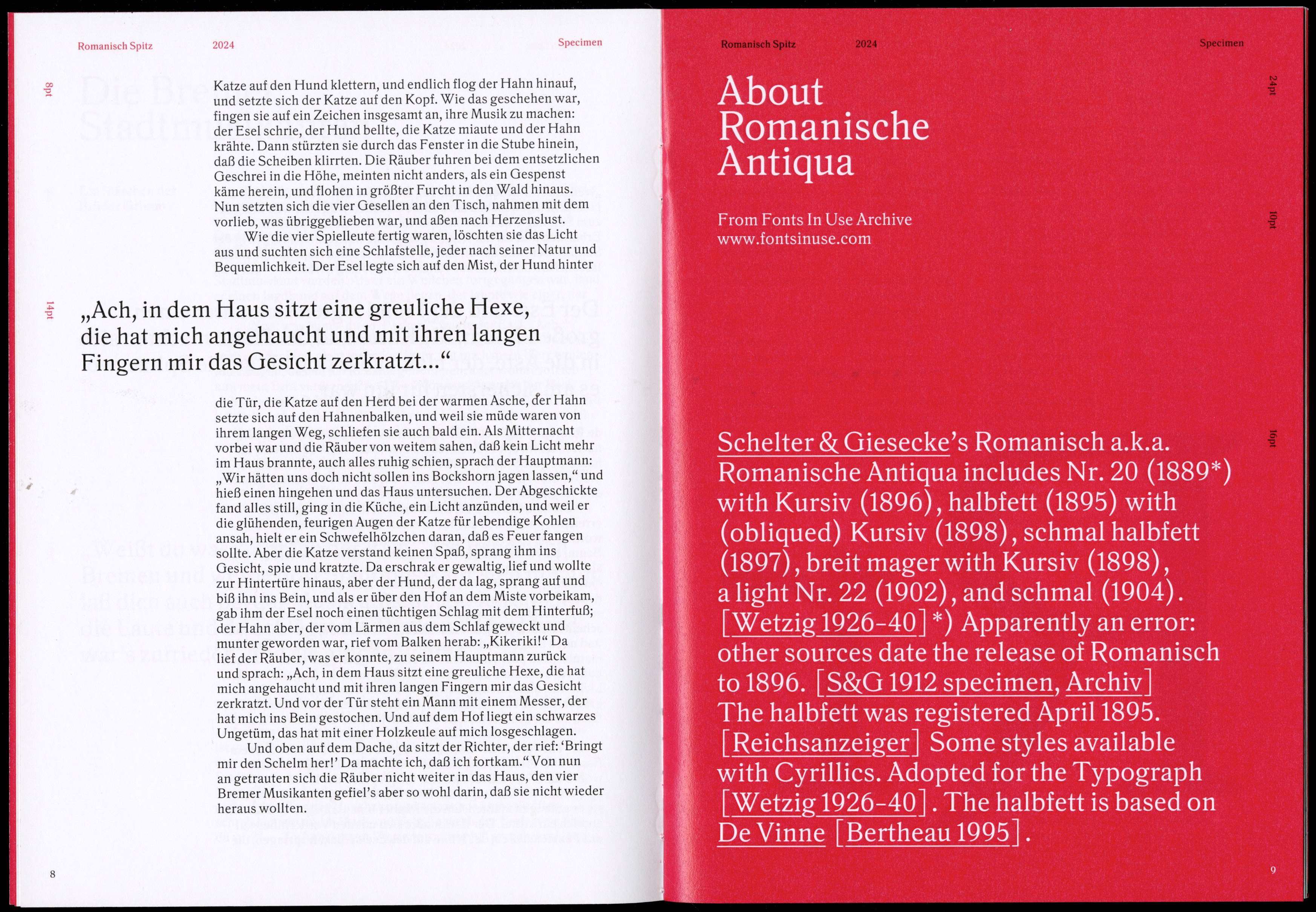 Romanisch Spitz specimen 1